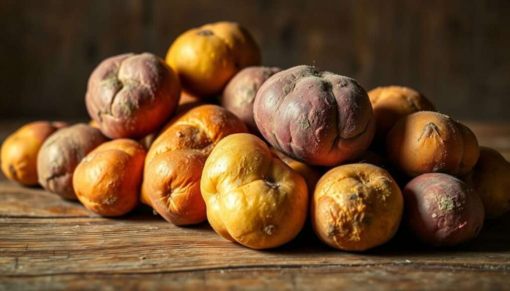 Bunte mehlige Kartoffeln Bunte mehlige Kartoffeln