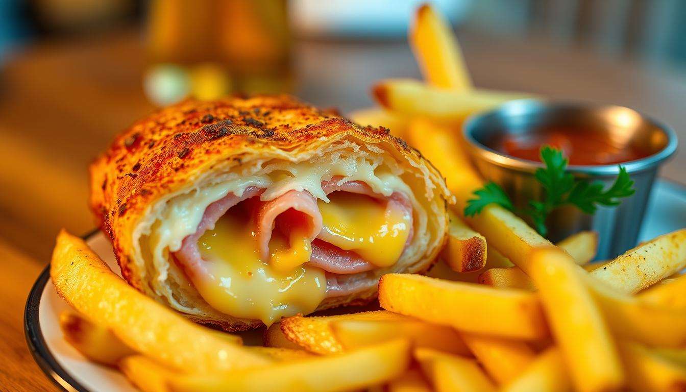 Cordon Bleu mit Pommes