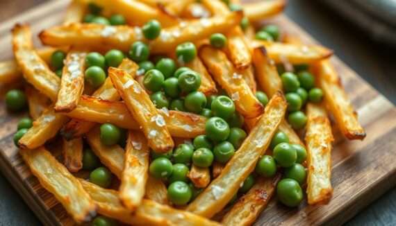 Erbsen Pommes