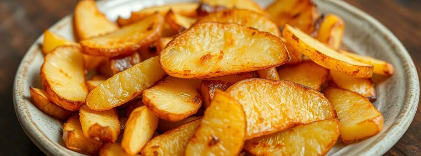 Pommes Heissluftfritteuse Rohe Kartoffeln Garzeit