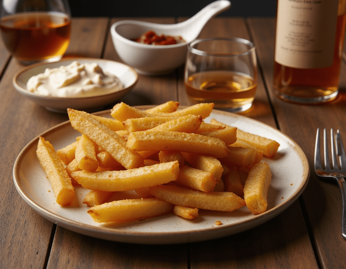 Knusprige Pommes selber machen - Pommes selber machen