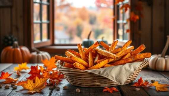 Kürbis Pommes