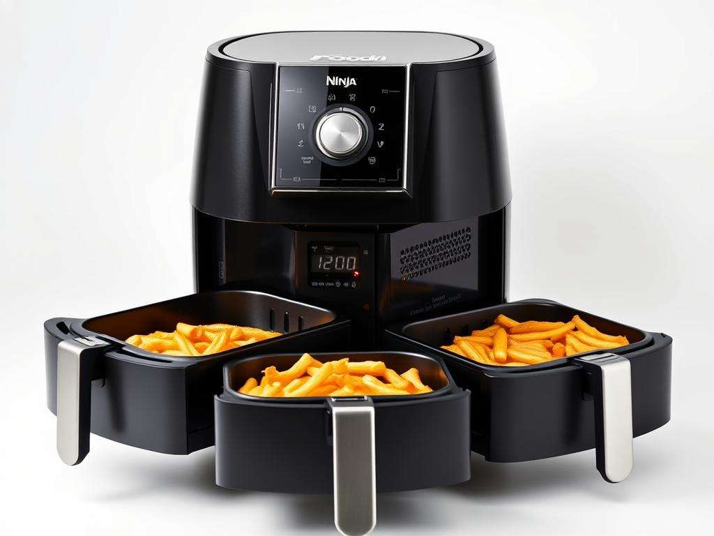 Ninja Foodi Max Dual Zone AF400UK mit zwei Kochzonen Ninja Foodi Max Dual Zone AF400UK mit zwei Kochzonen