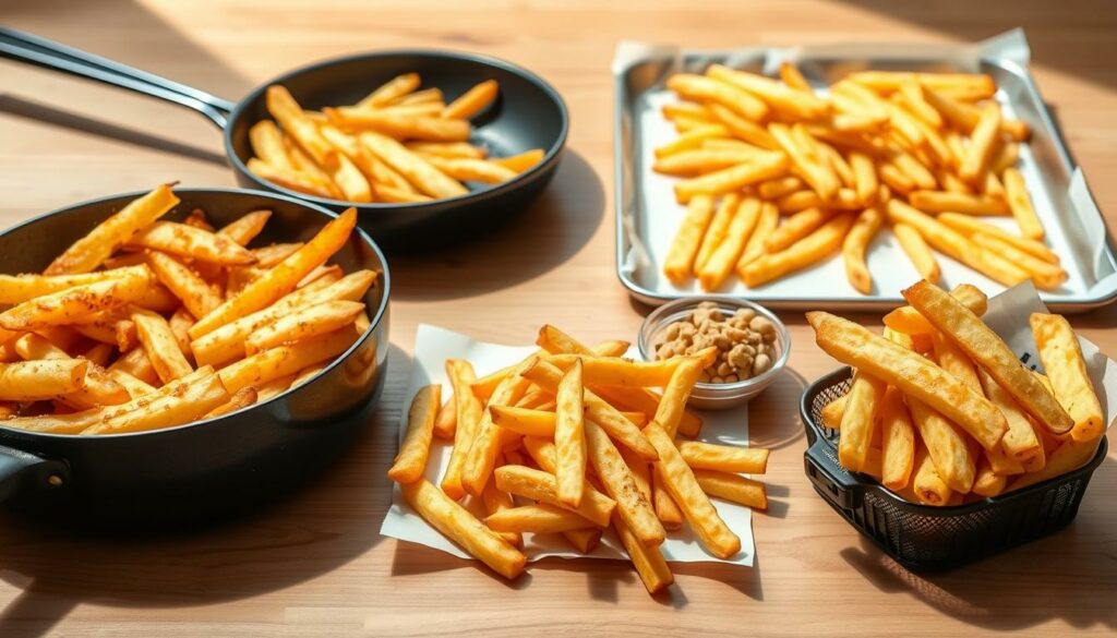 Pommes Zubereitungsmethoden