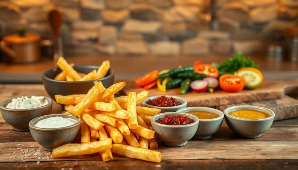 Serviervorschläge für Pain frites