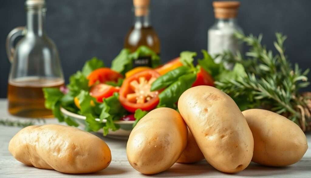 Zutaten für Low Carb Pommes