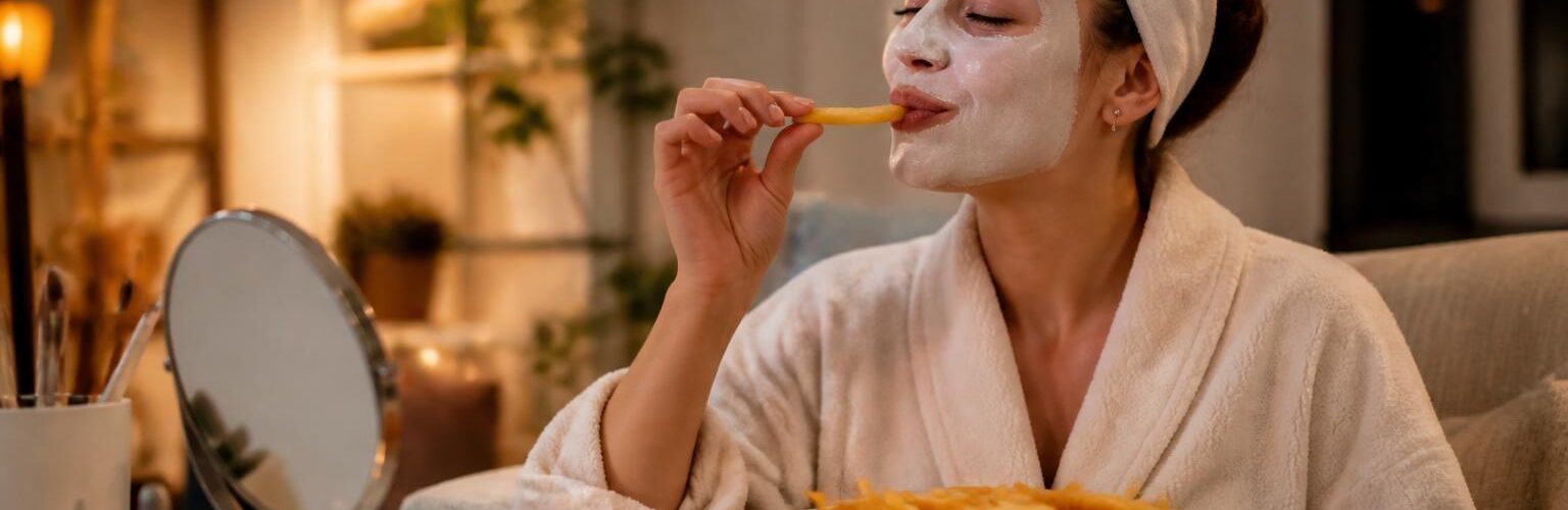 Wenn Pommesrituale auf Beauty treffen