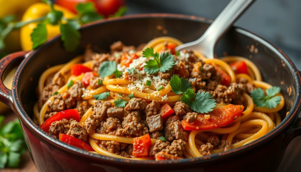 mexikanische one pot pasta rezept