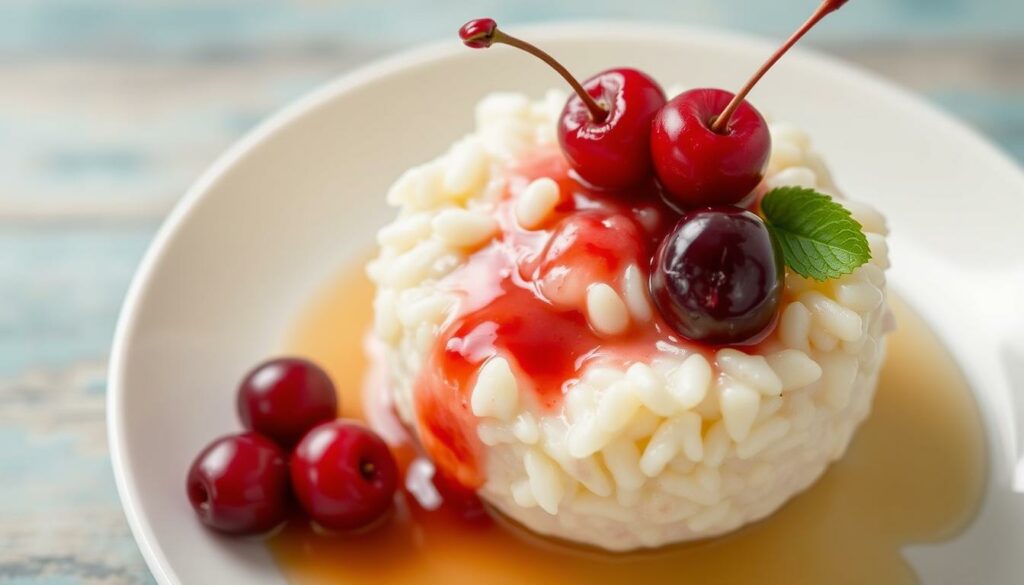milchreis sauerkirschen rezept