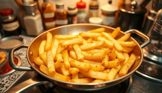 pommes in der pfanne