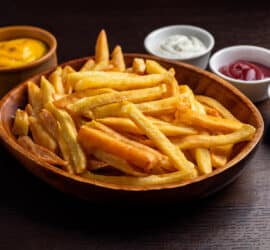 Pommes Frites ohne Beilage