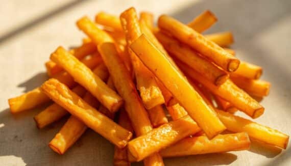 warum heißen pommes auf englisch french fries?