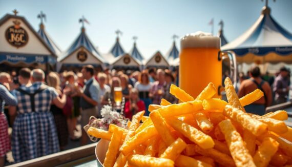 was kostet eine portion pommes auf der wiesn?