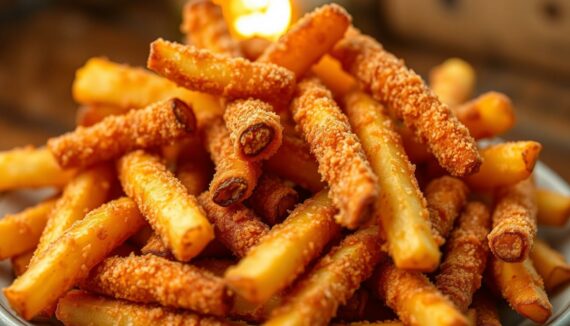 welche panade macht pommes knusprig?